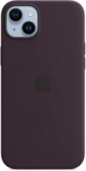Husa de protectie Apple Silicone Case with MagSafe pentru iPhone 14 Plus Elderberry 