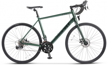 Bicicleta de Oras/Sosea Tip Semicursiera Carpat Pro C27216C 28 Verde/Negru 