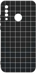 Husa Bestcase comp cu Huawei P30 Lite Grid SLIM 1.2MM Microfibra prot cam PB 15 