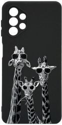 Husa Bestcase comp cu Samsung Galaxy A32 5G / Galaxy M32 5G Cool Giraffe SLIM 1.2MM Microfibra prot cam PB 1008 