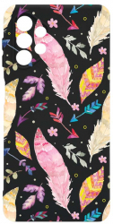 Husa Bestcase comp cu Samsung Galaxy A32 5G / Galaxy M32 5G Happy Feathers SLIM 1.2MM Microfibra prot cam PB 68 