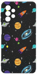 Husa Bestcase comp cu Samsung Galaxy A32 5G / Galaxy M32 5G Universe Planets SLIM 1.2MM Microfibra prot cam PB 466 