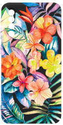 Husa Bestcase comp cu Samsung Galaxy A50 / Galaxy A30s Bopical Flowers SLIM 1.2MM Microfibra prot cam PB 498 