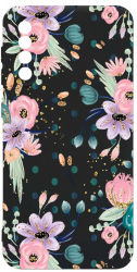 Husa Bestcase comp cu Samsung Galaxy A50 / Galaxy A30s Flowers Collection SLIM 1.2MM Microfibra prot cam PB 495 