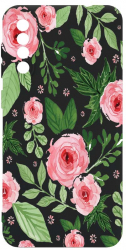 Husa Bestcase comp cu Samsung Galaxy A50 / Galaxy A30s Pastel Colors Collection Flowers SLIM 1.2MM Microfibra prot cam PB 509 