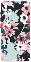Husa Bestcase comp cu Samsung Galaxy A71 Flowers Pattern SLIM 1.2MM Microfibra prot cam PB 508 