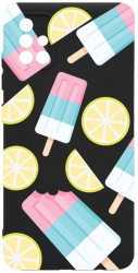 Husa Bestcase comp cu Samsung Galaxy A51 Ice Cream SLIM 1.2MM Microfibra prot cam PB 65 