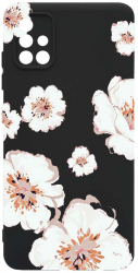 Husa Bestcase comp cu Samsung Galaxy A51 Pastel Colors - Flowers SLIM 1.2MM Microfibra prot cam PB 499 