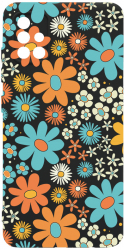 Husa Bestcase comp cu Samsung Galaxy A51 Spring Flowers SLIM 1.2MM Microfibra prot cam PB 967 