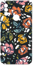 Husa Bestcase comp cu Samsung Moto E20 / E30 / E40 Flowers - Pastel Colors SLIM 1.2MM Microfibra prot cam PB 755 