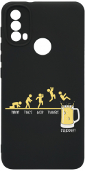 Husa Bestcase comp cu Samsung Moto E20 / E30 / E40 Friday Bear SLIM 1.2MM Microfibra prot cam PB 1005 
