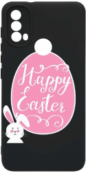 Husa Bestcase comp cu Samsung Moto E20 / E30 / E40 Happy Easter SLIM 1.2MM Microfibra prot cam PB 689 