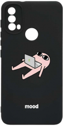 Husa Bestcase comp cu Samsung Moto E20 / E30 / E40 Meme Mood SLIM 1.2MM Microfibra prot cam PB 659 