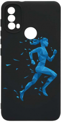 Husa Bestcase comp cu Samsung Moto E20 / E30 / E40 Running SLIM 1.2MM Microfibra prot cam PB 777 