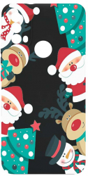 Husa Bestcase comp cu Samsung Moto E20 / E30 / E40 Xmas SLIM 1.2MM Microfibra prot cam PB 338 