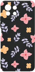 Husa Bestcase comp cu Xiaomi Mi 11 Lite Flower Pattern SLIM 1.2MM Microfibra prot cam PB 978 