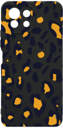 Husa Bestcase comp cu Xiaomi Mi 11 Lite Leopard Pattern SLIM 1.2MM Microfibra prot cam PB 1031 