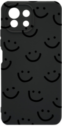 Husa Bestcase comp cu Xiaomi Mi 11 Lite Smiley SLIM 1.2MM Microfibra prot cam PB 1056 