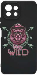 Husa Bestcase comp cu Xiaomi Mi 11 Lite Stay Wild SLIM 1.2MM Microfibra prot cam PB 832 