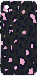 Husa Bestcase comp cu Xiaomi Redmi 9A / 9AT Pink Leopard Pattern SLIM 1.2MM Microfibra prot cam PB 1033 