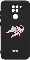 Husa Bestcase comp cu Xiaomi Redmi Note 9 Meme Mood SLIM 1.2MM Microfibra prot cam PB 659 