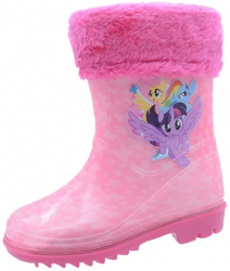 Cizme din cauciuc pentru fete Setino My Little Poney 860-753R-24 Roz 