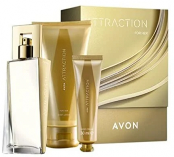 Cutie Attraction Ea parfum 50 ml lotiune 150 crema maini 30 ml