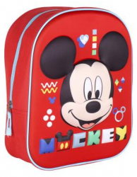 Ghiozdan Gradinita 12 inch 30 cm 3D Mickey 