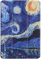 Husa Premium Book Cover Slim pentru Samsung Tab A8 10.5 inch 2022 SM-X200 / X205 / X207 - Starry Night 