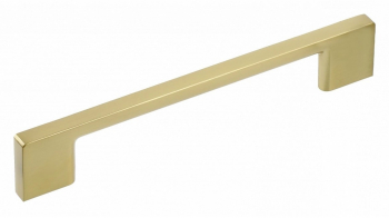 Maner pentru mobila Ermin finisaj alama periata FD L 130 mm 