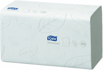 Servetele V - Tork Advance Soft Singlefold 2 Straturi 23x24.8cm 250 Buc/set 15 Set/bax - Albe 