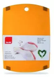 Tocator Ibili plastic 33x23x1.5 cm portocaliu 