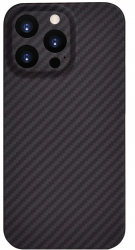 Carcasa Comma Kevlar Series compatibila cu iPhone 13 Pro Max Black