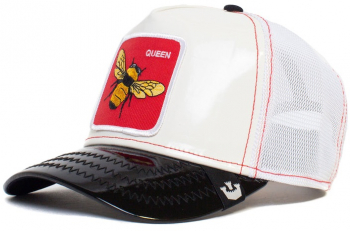 Sapca Goorin Brothers Trucker The Red Queen Alb 