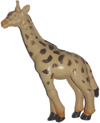 Figurina girafa 10 cm Unikatoy 243901-1 Crem 