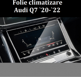 Folie sticla securizata pentru ecran climatizare GIDA-CRIS GC126 compatibil Audi Q7 2020-2022 