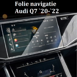 Folie sticla securizata pentru ecran navigatie GIDA-CRIS GC125 compatibil Audi Q7 2020-2022 