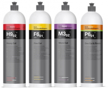 Set paste de polisat auto Koch Chemie 4 paste 250ml H9F6M3P6 