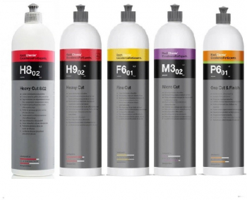 Set paste de polisat auto Koch Chemie 5 paste 250ml H8H9F6M3P6 