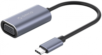 Adaptor Orico 1x USB tip C Male - 1x VGA Female 0.15 m gri-negru