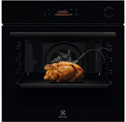 Cuptor incorporabil Electrolux EOC8P39WZ Electric 72 L Autocuratare pirolitica SteamCrisp Grill Timer Clasa A+ Negru 