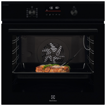 Cuptor incorporabil Electrolux EOD6C77H Electric 72 L Autocuratare catalitica SteamBake Timer Grill Clasa A+ Negru 