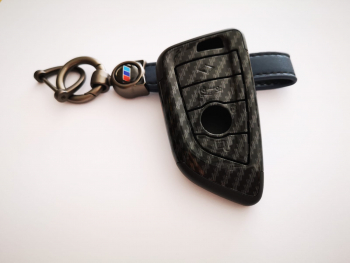 Carcasa carbon protectie cheie BMW F20 G01 G02 G07 G11 G14 G20 G30 G32 G42 F40 F44 X1 X3 X4 X5 G05 X6 