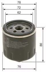 FILTRU ULEI Golf IV 