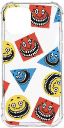 Husa BestCase Compatibila Cu Xiaomi Mi 11 Lite 5G / 4G Abstract Smiley 1.5MM Slim Anti Shock AS 1014 