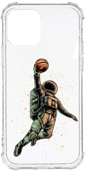 Husa BestCase Compatibila Cu Xiaomi Mi 11 Lite 5G / 4G Astronaut Basketball 1.5MM Slim Anti Shock AS 1003 