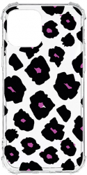 Husa BestCase Compatibila Cu Apple iPhone 11 Burgundy Leopard Pattern 1.5MM Slim Anti Shock AS 1040 