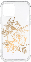 Husa BestCase Compatibila Cu Apple iPhone 12 Mini Golden Rose 1.5MM Slim Anti Shock AS 989 