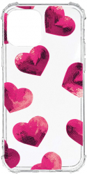 Husa BestCase Compatibila Cu Xiaomi Mi 11 Lite 5G / 4G Heart Pattern 1.5MM Slim Anti Shock AS 987 