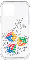 Husa BestCase Compatibila Cu Apple iPhone 11 Rubik Cube 1.5MM Slim Anti Shock AS 994 
